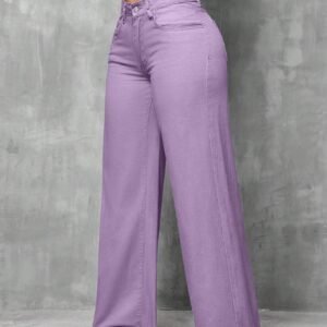 SXY Slant Pocket Wide Leg Jeans