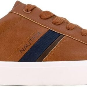 Nautica Men's Casual Shoe, Classic Lace-Up Low Top Loafer, Fashion Sneaker - in Medium & Wide Width Sizes