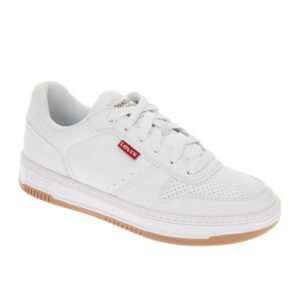 Levi's Womens Drive Lo Synthetic Leather Casual Lace Up Sneaker Shoe