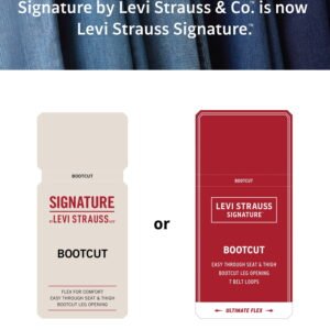 Levi Strauss Signature Men's and Big Men’s Regular Fit Jeans