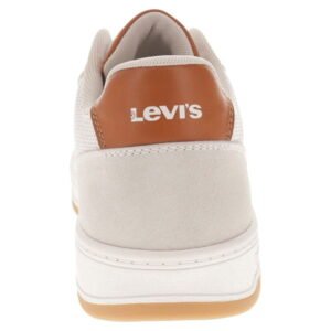 Levi's Mens Drive Lo 2 Vegan Leather Casual Lace Up Sneaker Shoe