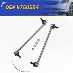 K750043 Zinc-Nickel Alloy Front Stabilizer Sway Bar Links for 06-18 Toyota Rav4 Prius Plug-In Prius v Corolla iM/Lexus Ct200h Hs250h Nx200t Nx300h/ Scion im tc xb