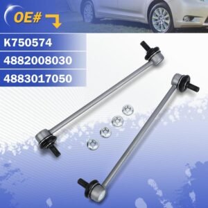 K90344 Front Stabilizer Sway Bar Links for Lexus RX450h/RX350L/RX350 /RX330 /ES330 Toyota Highlander/Venza/Avalon/Solara/Camry