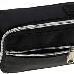 Jiayouy Lightweight 17 Hole Flute Case Cover Bag Carry Bag with Adjustable Shoulder Strap & Plush Lining Black 17.3&quote;x 3.5&quote;x 2.17&quote;