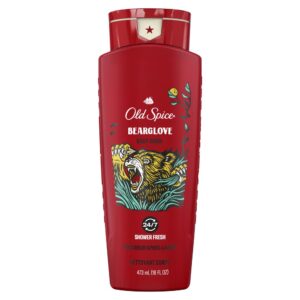 Old Spice Body Wash for Men, 24/7 Shower Fresh with Lasting Scent, Red Collection, Swagger with Cedarwood Scent, 24 fl oz Pack of 2