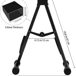 EASTROCK Guitar Stand Floor Professional Portable Black Tripod Adjustable A Frame Acoustic Guitar Stand Multiple Guitars for Acoustic Guitar Electric Guitar Bass A Guitar Stand