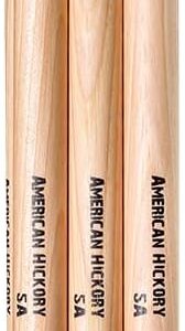 6 sticks/3 pairs 5A DrumsticksAssorted color,Classic 5A Drum Sticks,Hickory Drumsticks with Acorn Tips,for Acoustic or Electronic Drum,Bluefire Drumstick,Weight Matched.Christmas Gift