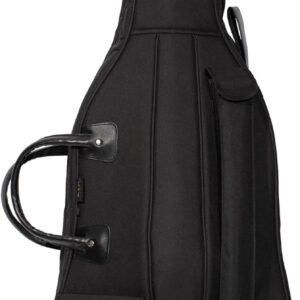 MI&VI CB-5001 Cello Soft Case Travel Gig Bag 4/4 Full Size With Multiple Pockets and Adjustable Backpack Straps | 12mm Thick Padding | Waterproof | Non-Abrasive Lining - MIVI Music