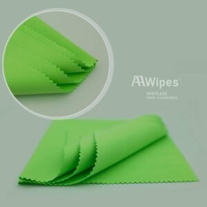 AAwipes Guitar Cloths Microfiber 6-Pack 12&quote;x12&quote; Cloths Plush Polishing Cloths for Musical Instruments Premium Cleaning Cloths for Guitar Violin Piano Clarinet Trumpet Sax Universal HCIS-1212-G