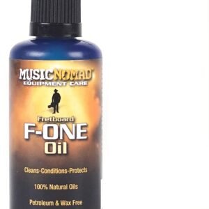 MusicNomad F-ONE Fretboard Oil Cleaner & Conditioner 2 oz MN105