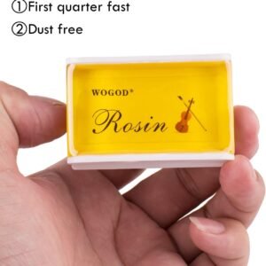 Rosin Violin Rosin Light Low Dust Rosin 2 Pack for Bows for Violin Viola and Cello