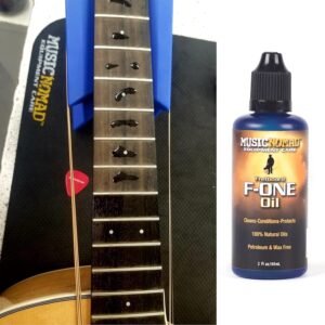 MusicNomad F-ONE Fretboard Oil Cleaner & Conditioner 2 oz MN105