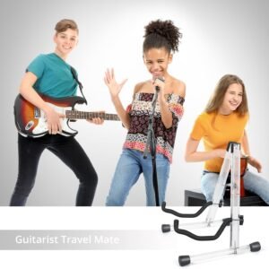 MUSO Cello Stand, Pro Instrument Stand, A-Frame Folding, Easy Assemble and Portable, For Versatile Guitars, Bass,Ukulele, Banjo,Cello,Violin and Mandolin, Solid Holder and Durable, Musician Gifts Crystal