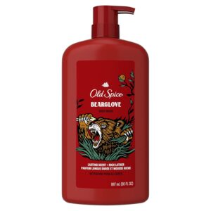 Old Spice Body Wash for Men, 24/7 Shower Fresh with Lasting Scent, Red Collection, Swagger with Cedarwood Scent, 24 fl oz Pack of 2