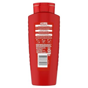 Old Spice Body Wash for Men, 24/7 Shower Fresh with Lasting Scent, Red Collection, Swagger with Cedarwood Scent, 24 fl oz Pack of 2