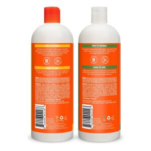 Cantu Sulfate-Free Cream Shampoo & Conditioner Bundle, 13.5 Fl Oz Pack of 2