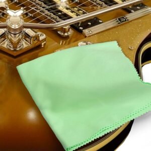 6 Pack Guitar Cloths, 12&quote;x12&quote; Microfiber Flute Cleaning Cloth for Musical Instruments Polishing & Cleaning Cloths for Guitar Flute Violin Piano Clarinet Trumpet Sax