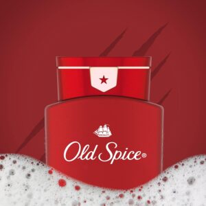 Old Spice Body Wash for Men, 24/7 Shower Fresh with Lasting Scent, Red Collection, Swagger with Cedarwood Scent, 24 fl oz Pack of 2