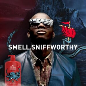 Old Spice Body Wash for Men, 24/7 Shower Fresh with Lasting Scent, Red Collection, Swagger with Cedarwood Scent, 24 fl oz Pack of 2