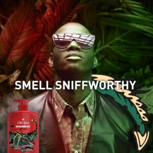 Old Spice Body Wash for Men, 24/7 Shower Fresh with Lasting Scent, Red Collection, Swagger with Cedarwood Scent, 24 fl oz Pack of 2