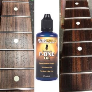 MusicNomad F-ONE Fretboard Oil Cleaner & Conditioner 2 oz MN105