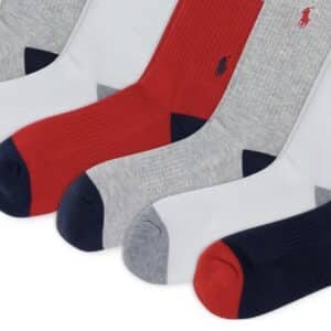 Polo Ralph Lauren Americana Long Crew Socks 6-Pack