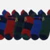 Polo Ralph Lauren Winged Foot Pony Low Cut Socks 6-Pack