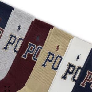 Polo Ralph Lauren Varsity Socks Men's 6-Pack
