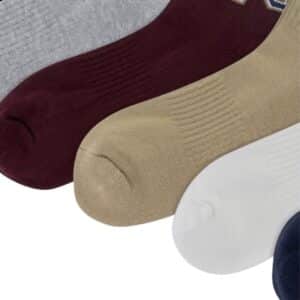 Polo Ralph Lauren Varsity Logo Performance Quarter Socks 6-Pack