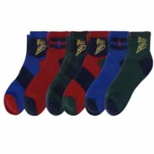Polo Ralph Lauren Winged Foot Pony Quarter Socks 6-Pack